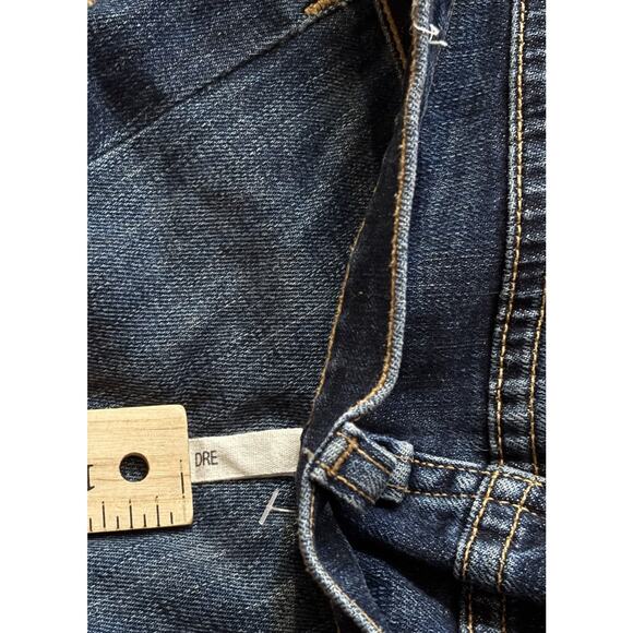 Rag & Bone Dre Snoqualmie Wash Mid Rise Jeans 30 Dark Blue Denim Roll Cuff NWOT - Picture 10 of 10